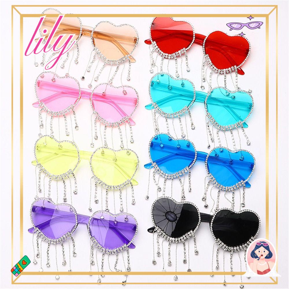 Lily Diamonds Sunglasses Candy Color UV400 Eyewear Kacamata Matahari