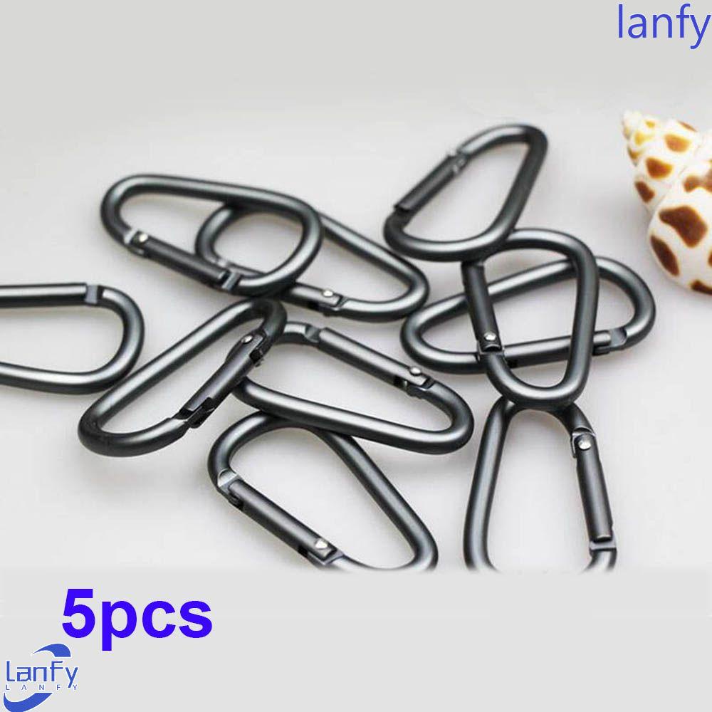 Lanfy Snap Hook D-Type Ransel Outdoor Musim Semi Camping Carabiner