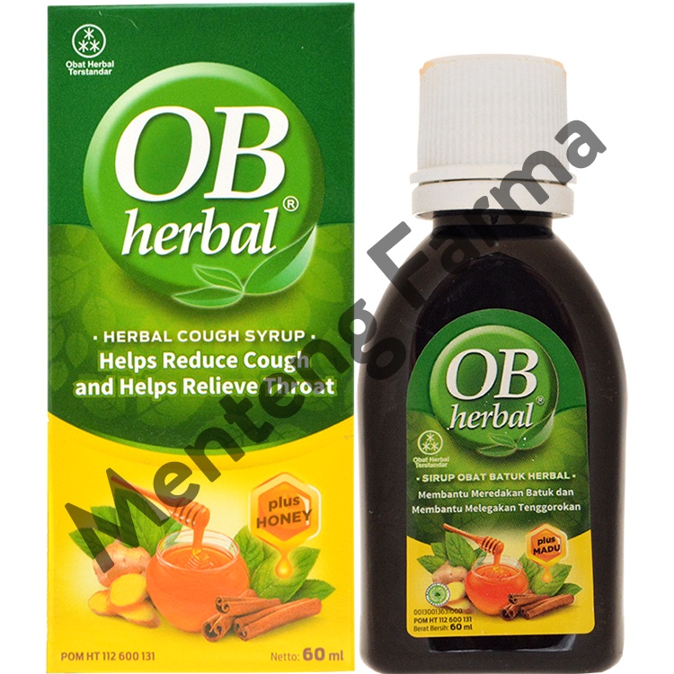 OB Herbal 60 mL - Obat Batuk Herbal