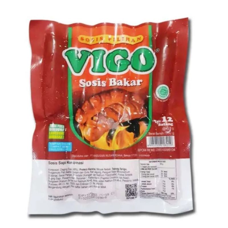 VIGO Sosis Sapi Bakar Isi 12