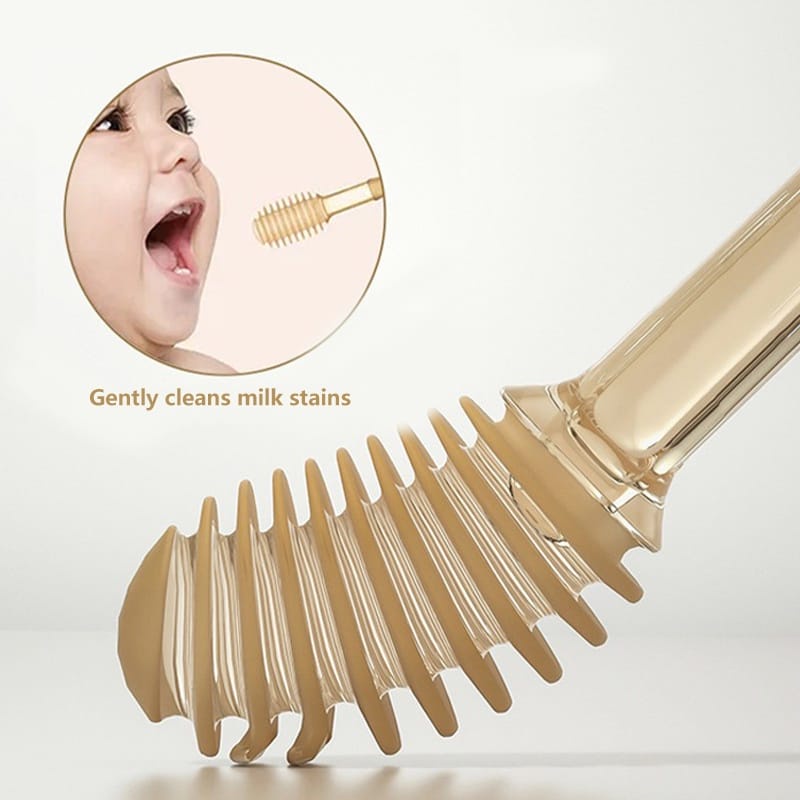 SIKAT GIGI BAYI SIKAT GIGI BAYI SIKAT LIDAH BAYI 3 IN 1 SIKAT GIGI BAHAN SILIKON PERAWATAN MULUT BAYI SIKAT GIGI NEW BORN SIKAT GIGI SET LIDAH DAN GIGI SIKAT LIDAH BAYI SET BAHAN SILIKON