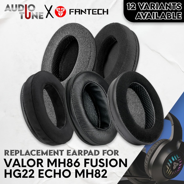 Ear Cushion Pad Earcup Fantech Valor MH86 Fusion HG22 Echo MH82 Pad