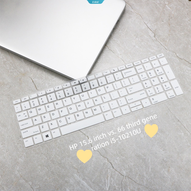 Casing Keyboard Laptop Baru Case Silikon Anti Air Untuk HP 15.6 Inch Vs. 66kulit Pelindung Keyboard Film Generasi Ketiga I5-10210U [ZK]