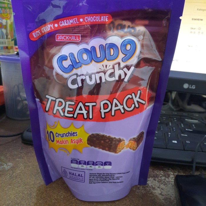 

Cloud9 Crunchy Chocolate Treat Pack isi 10s