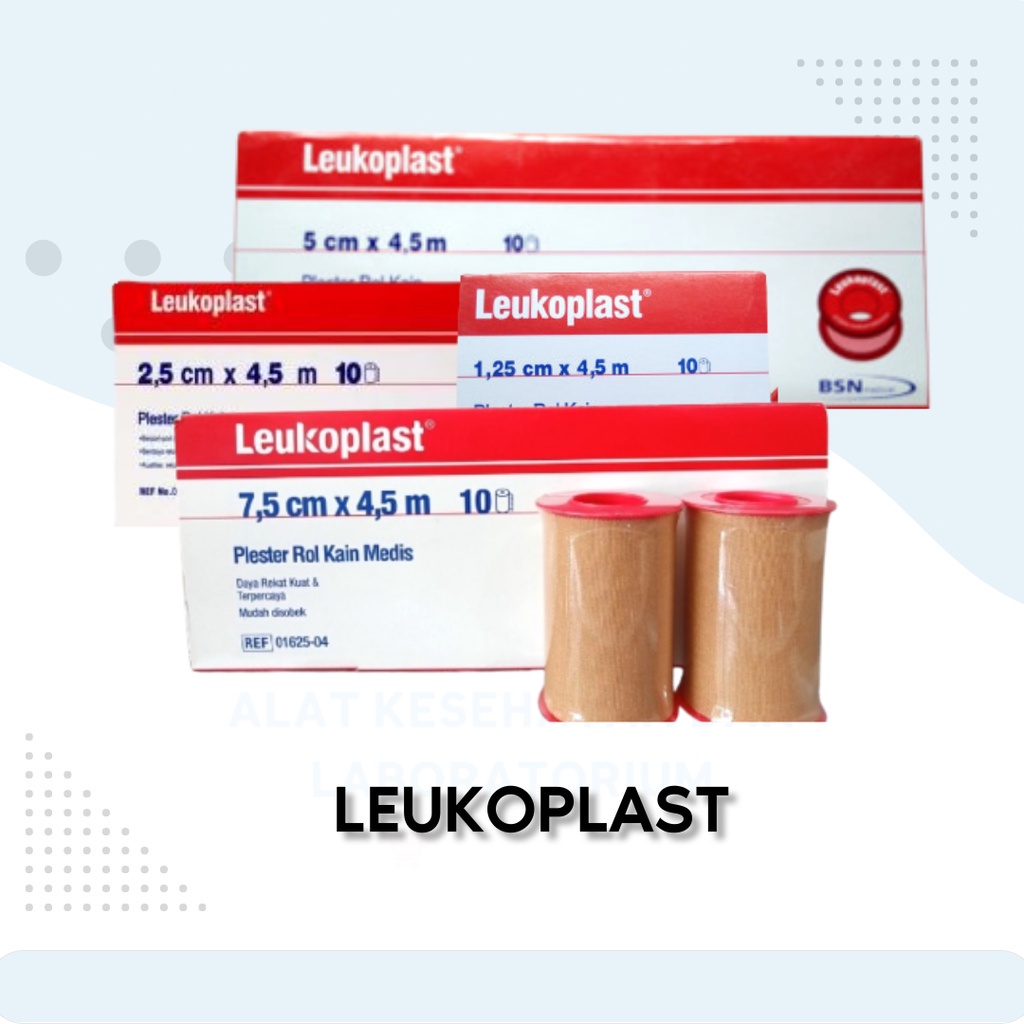 Plester Luka Leukoplast / Plester Roll Kain Medis
