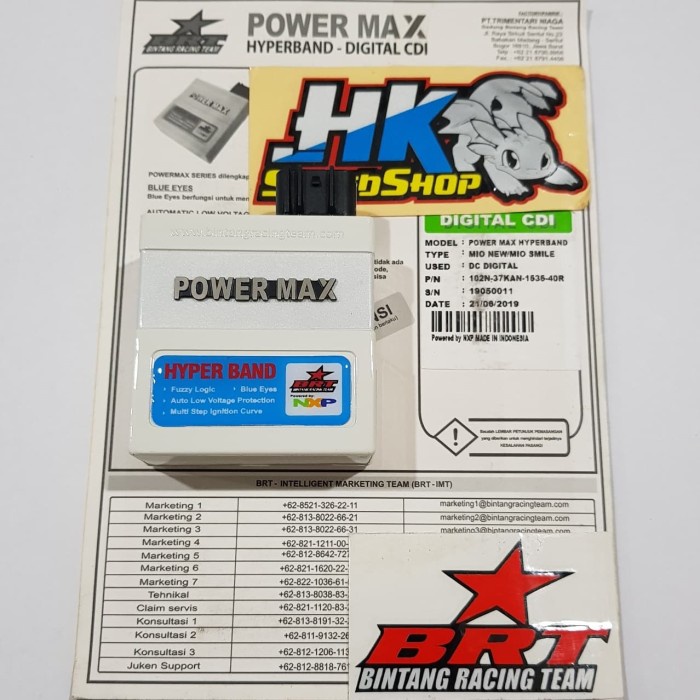 CDI BRT POWER MAX HYPERBAND MIO NEW MIO SMILE MIO SENYUM
