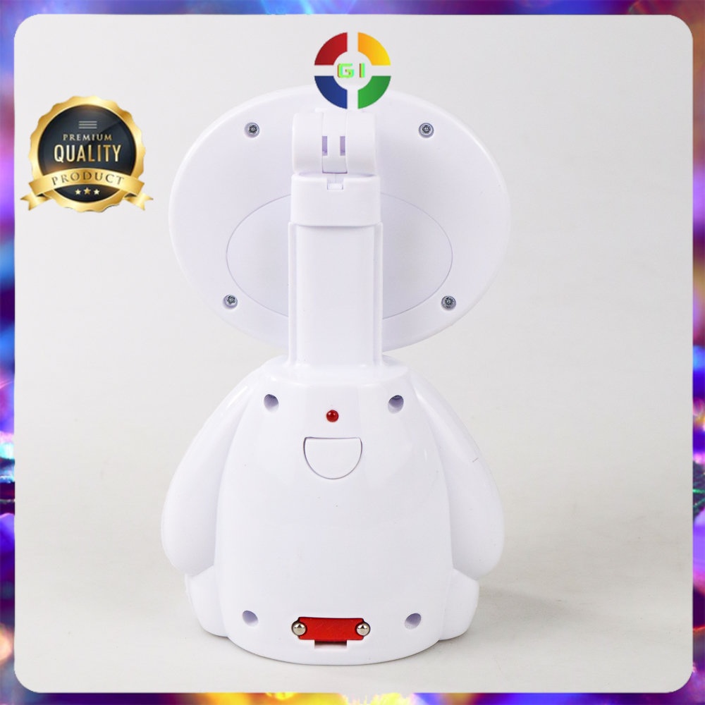 Lampu Meja Belajar Model Kartun Baymax 12 LED Cool White White