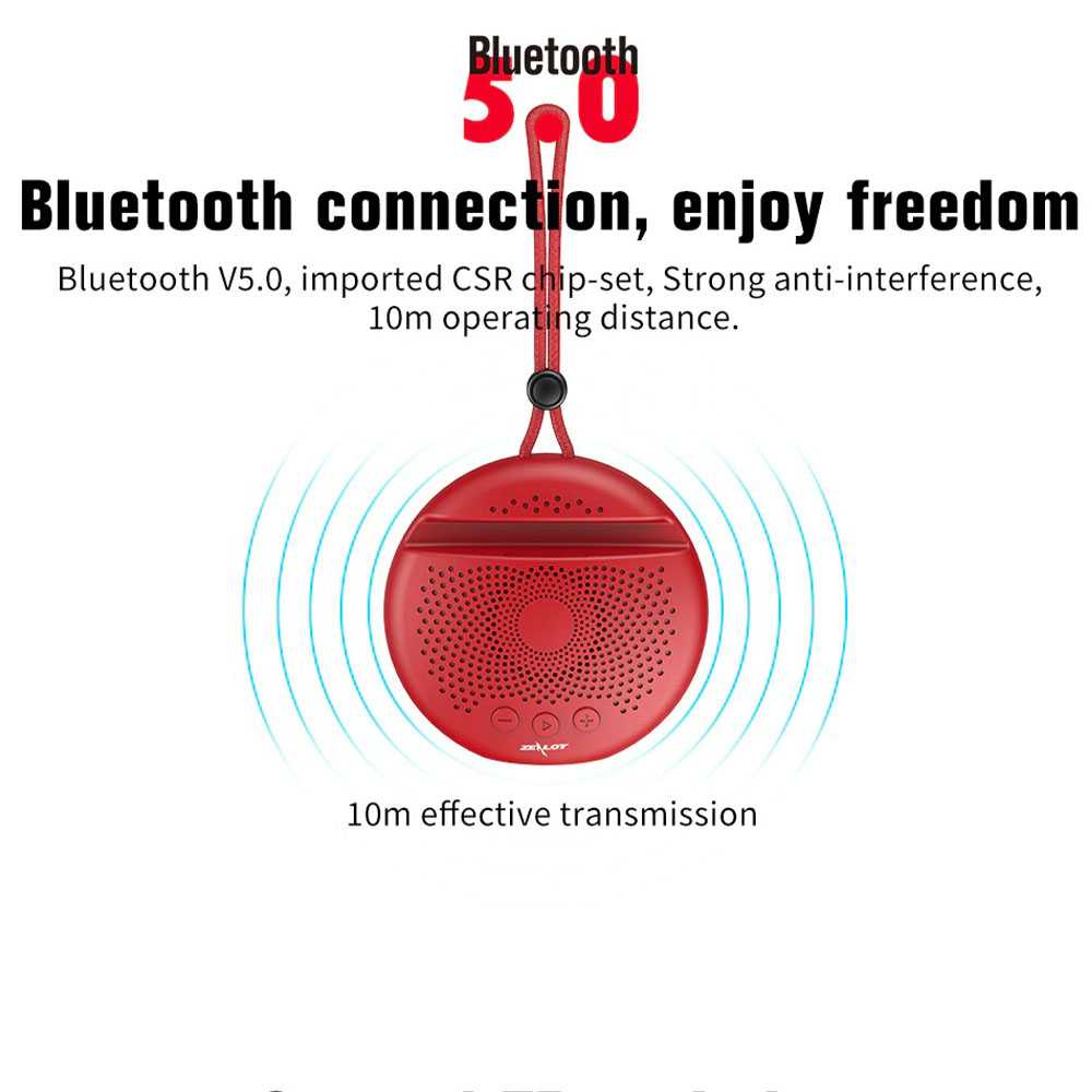 Speaker ZLTS24 Speaker Portable Bluetooth V5.0 Exclusive