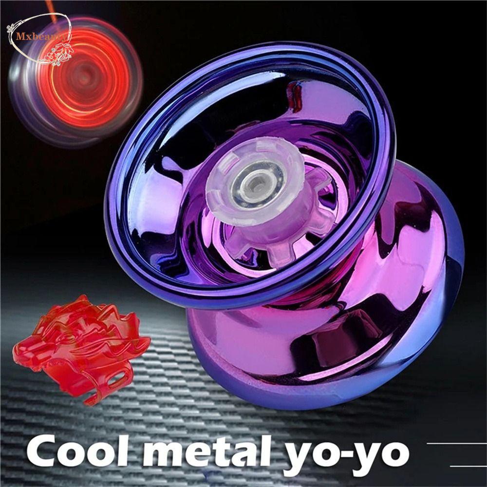 Mxbeauty Logam Yoyo Anak Hadiah Yo Yo Aksesoris Untuk Anak-Anak Kecepatan Tinggi Mainan Anak Laki-Laki Mainan Menarik Yoyo Bercahaya