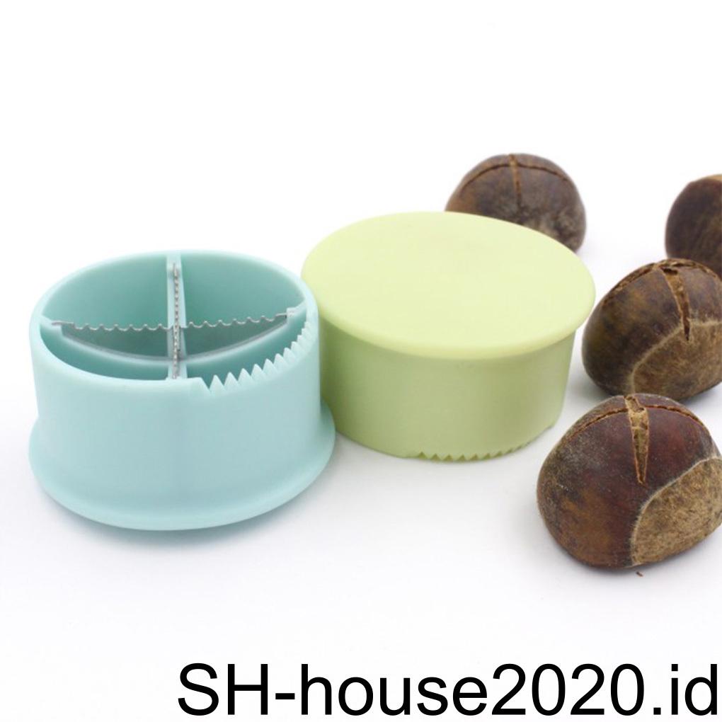 Nut Sheller Chestnut Open Chestnut Cutter Pembuka Kacang Pemipil Walnut Tang Gadget Dapur