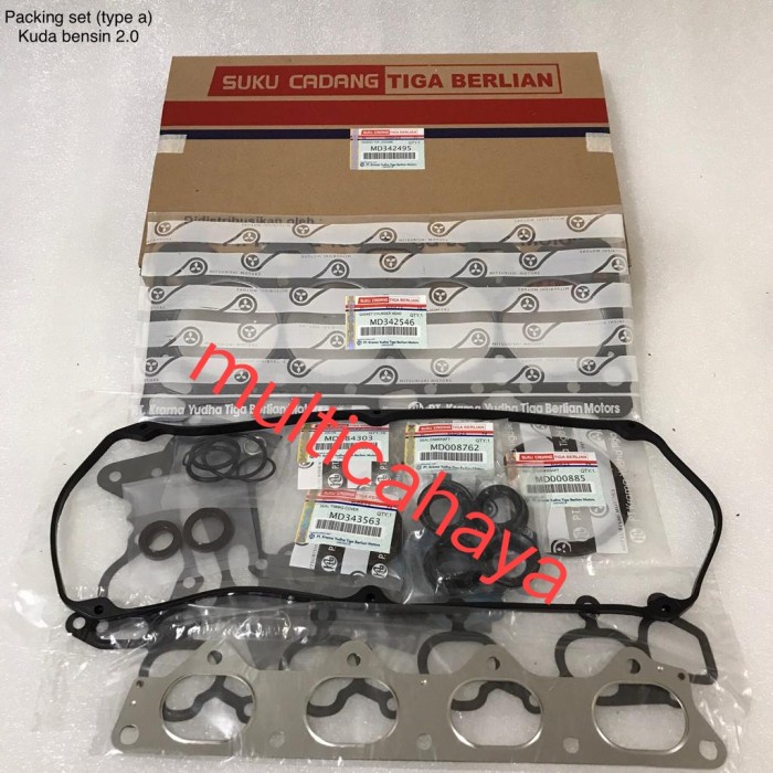 paking set gasket set kuda bensin 2000 MD342495
