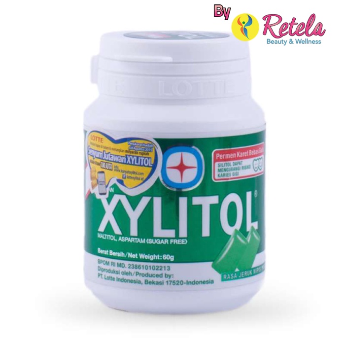 

LOTTE XYLITOL LIME MINT 58 G