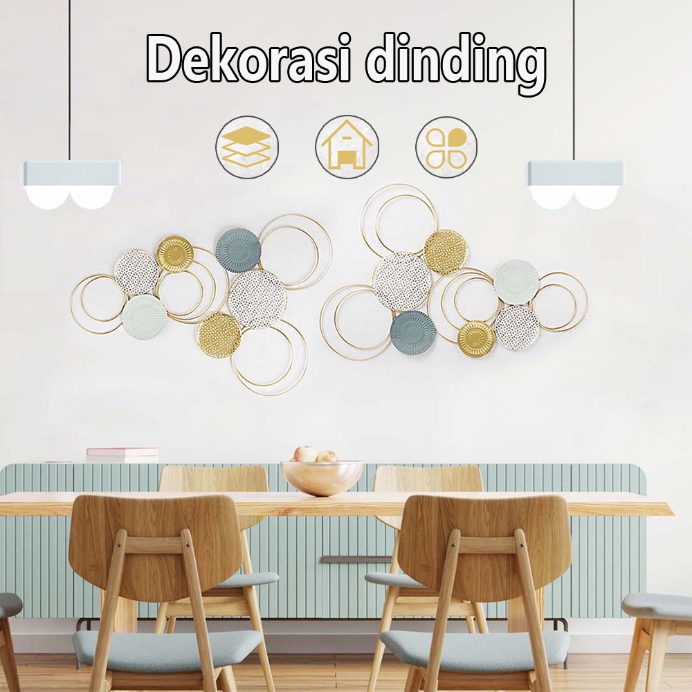 WALL Decor Nordic Ornaments Hiasan Dinding pajangan dinding tropical WallDecor pajangan besi / Dindi