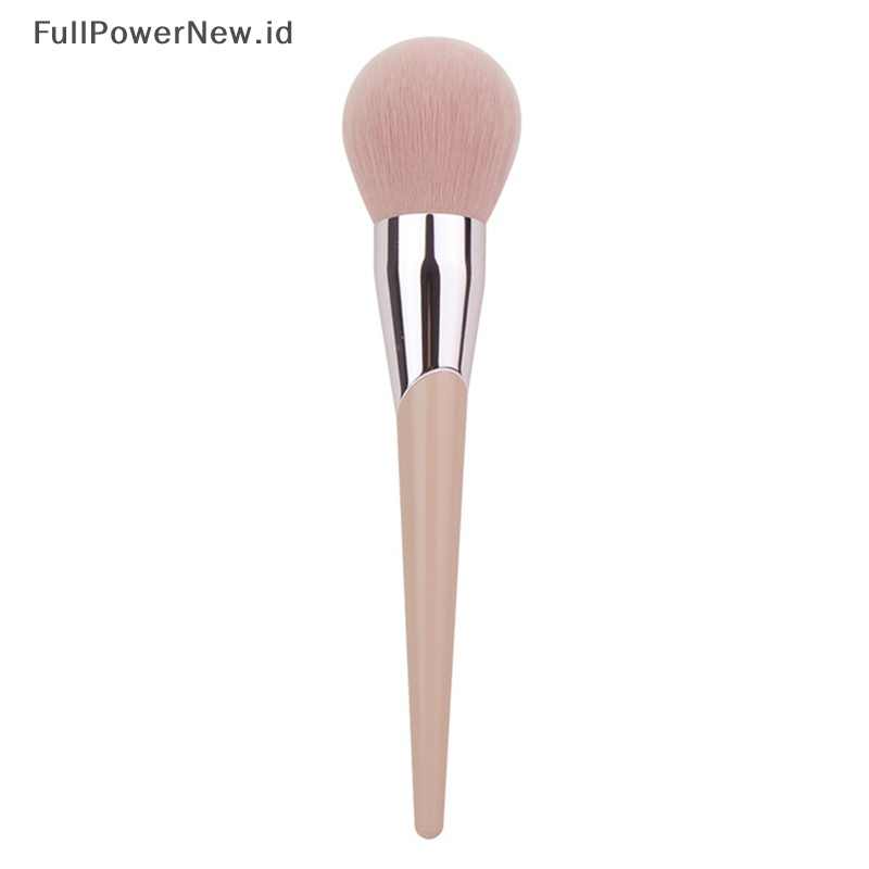 Power Alat Makeup Lembut Flat Foundation Face Blush Bedak Contour Brush Kosmetik ID