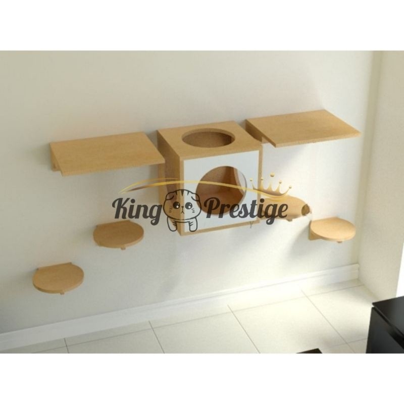 HidroAquatic - Cat wall playground / cat condo / cat scratcher