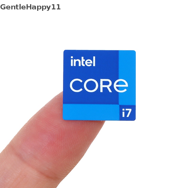 Gentlehappy 5pcs Baru Generasi 11 i3 i5 i7 VPRO Di Dalam Laptop Desktop CPU DIY Stiker id