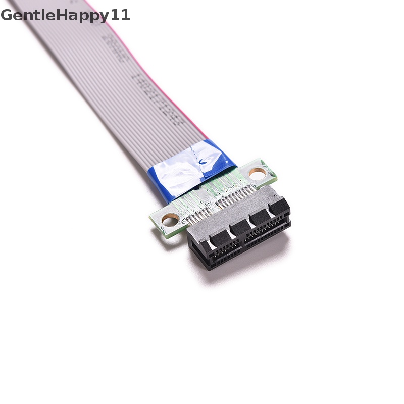 Gentlehappy PCI-E Express 1X Slot Riser Card Adapter Extender Extension Pita Kabel Fleksibel id