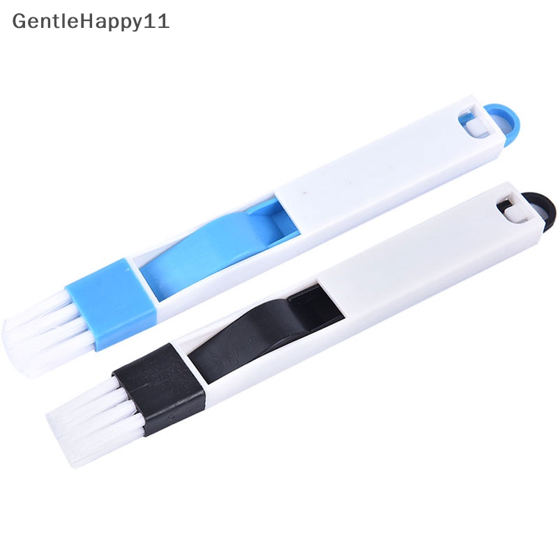 Gentlehappy 2in1 Pembersih Jendela Serbaguna Groove Brush Alat Lipat Keyboard Rumah Tangga id