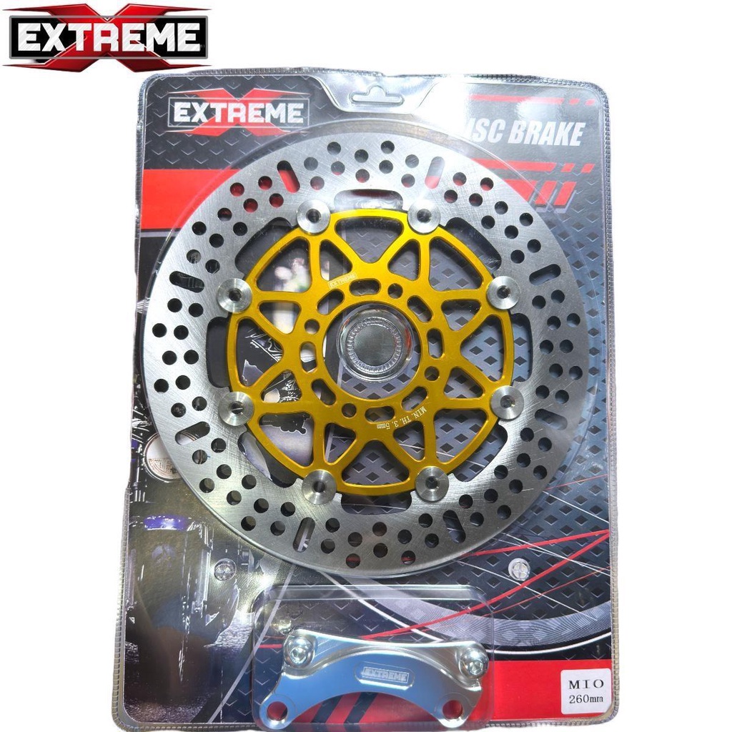 # Extreme Disc Brake Floating Full Cnc piringan cakram Model Psm Motor Mio Shoul xeon Mio Smile Jupiter Mx Ukuran 260mm