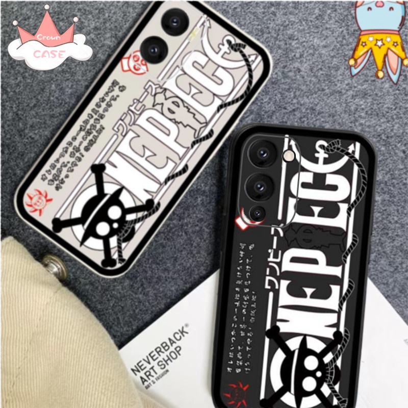 Casing hp Infinix Smart 8 7 Hot 40i 40 Pro SPARK GO 2024 20C Hot 30i Note 12 2023 G96 Pro Zero 5G Note11 11S NfC Hot20S 12 Play Pro Hot11 10T 10S 9 10 Play Samrt 6 5 Cool Anime Pirate King Soft Silicone Matte Case Cover CrownCase