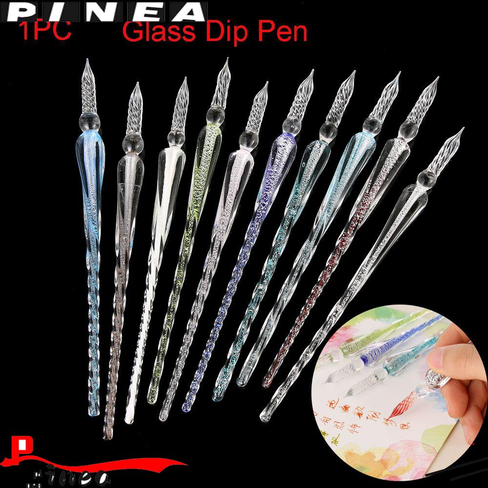 Pena Celup Nanas Hadiah Baru Tanda Tangan Lukisan Tetes Fountain Pen