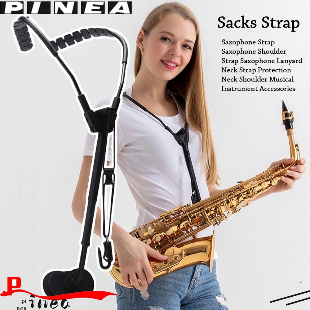 Tali Saxophone Nanas Alat Musik Alto Tenor Lanyard Saxophone Sling Halter Neck Clarinet