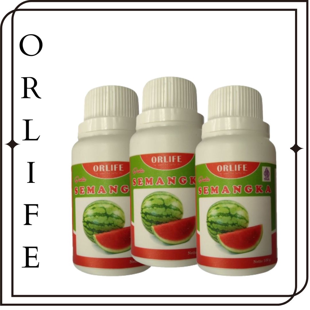 

Perisa Minuman Orlife✔ Pasta Rasa Semangka 100 Gram Orlife