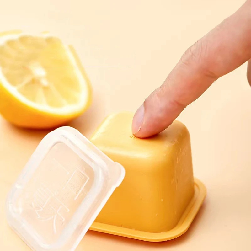 Musim Panas Es Minuman Pembuat Alat Persegi Lembut Bawah Mini Es Batu Cetakan Jelly Puding Alat Dapur Silikon Cube Mold Tahan Lama Mudah Demoulding DIY Popsicle Cetakan Dengan Tongkat