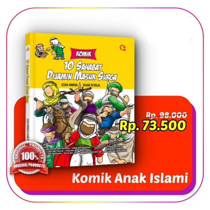 Komik 10 Sahabat Dijamin Masuk Surga