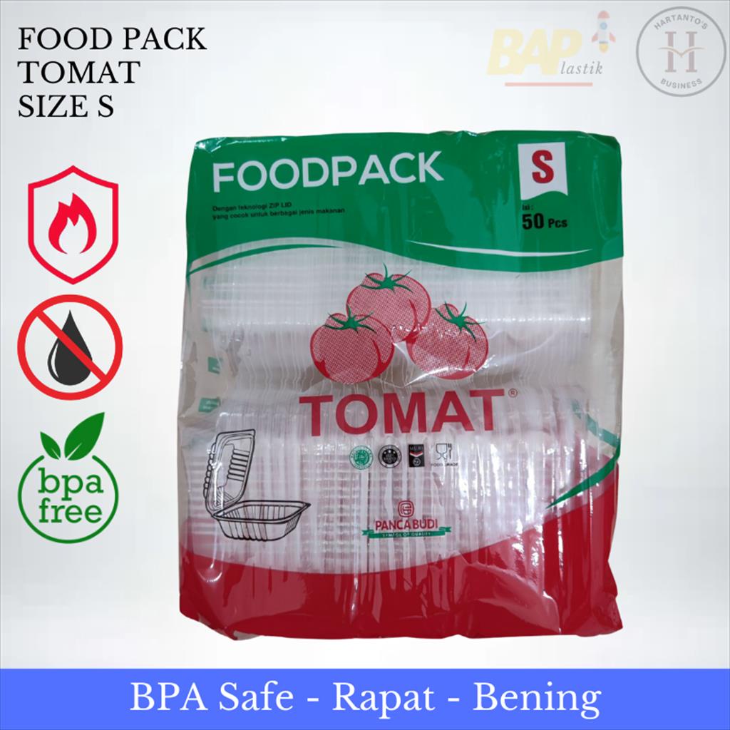 Mika Thinwall Food Pack Tomat S Kecil Burger