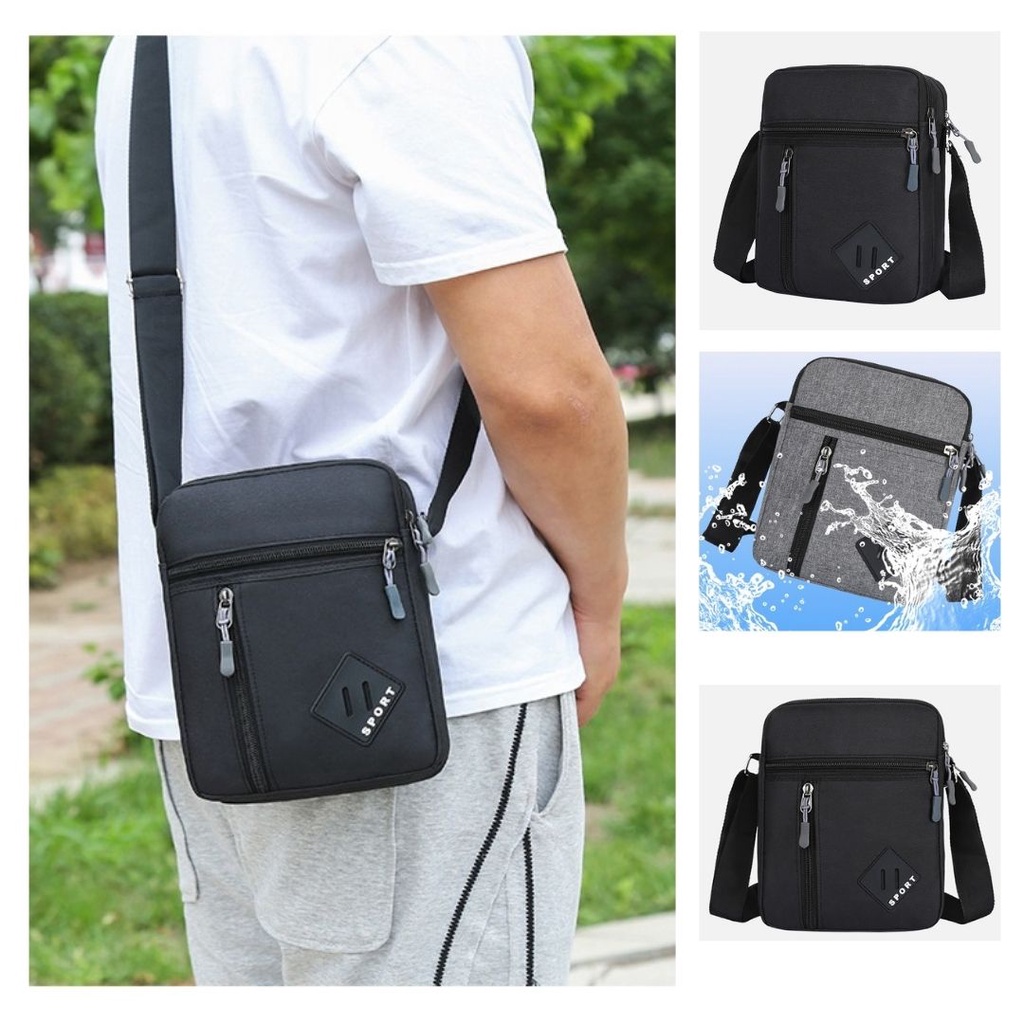 Tas Selempang Fashion Sling Bag Oxford Waterproof RX 1072