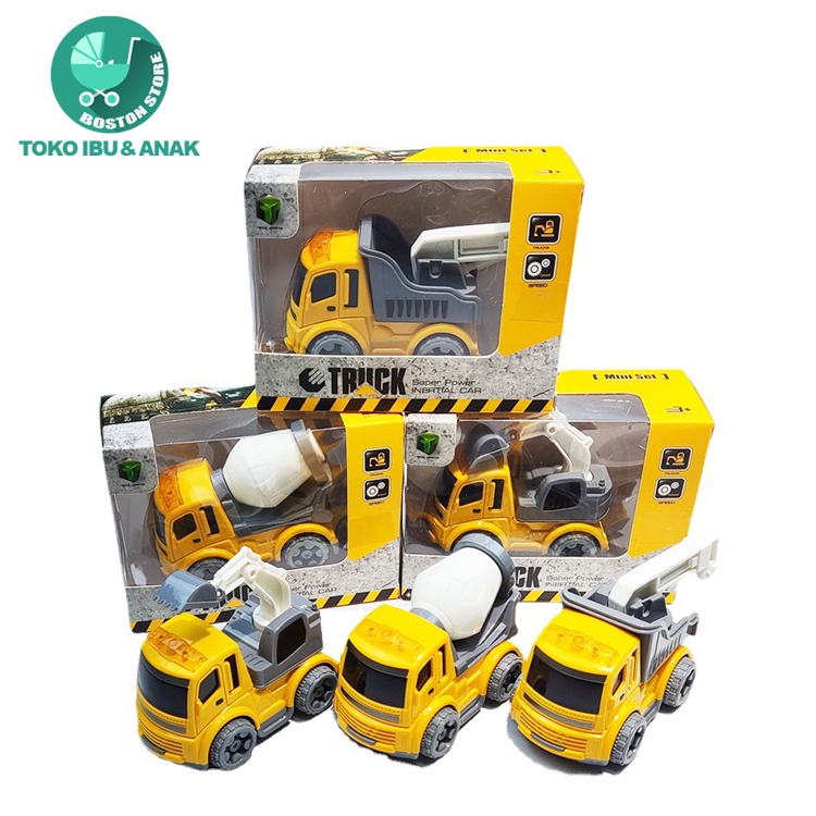 Bostonstore Mobil Konstruksi Crane / Toy Addict DIY Mobil Konstruksi / Mainan mobil anak model Tank / Mainan Mobilan / Mainan Mobil Anak / Mainan Mobil Jungkir Balik / Mainan Edukasi / Mainan Mobil-mobilan / Mainan Anak