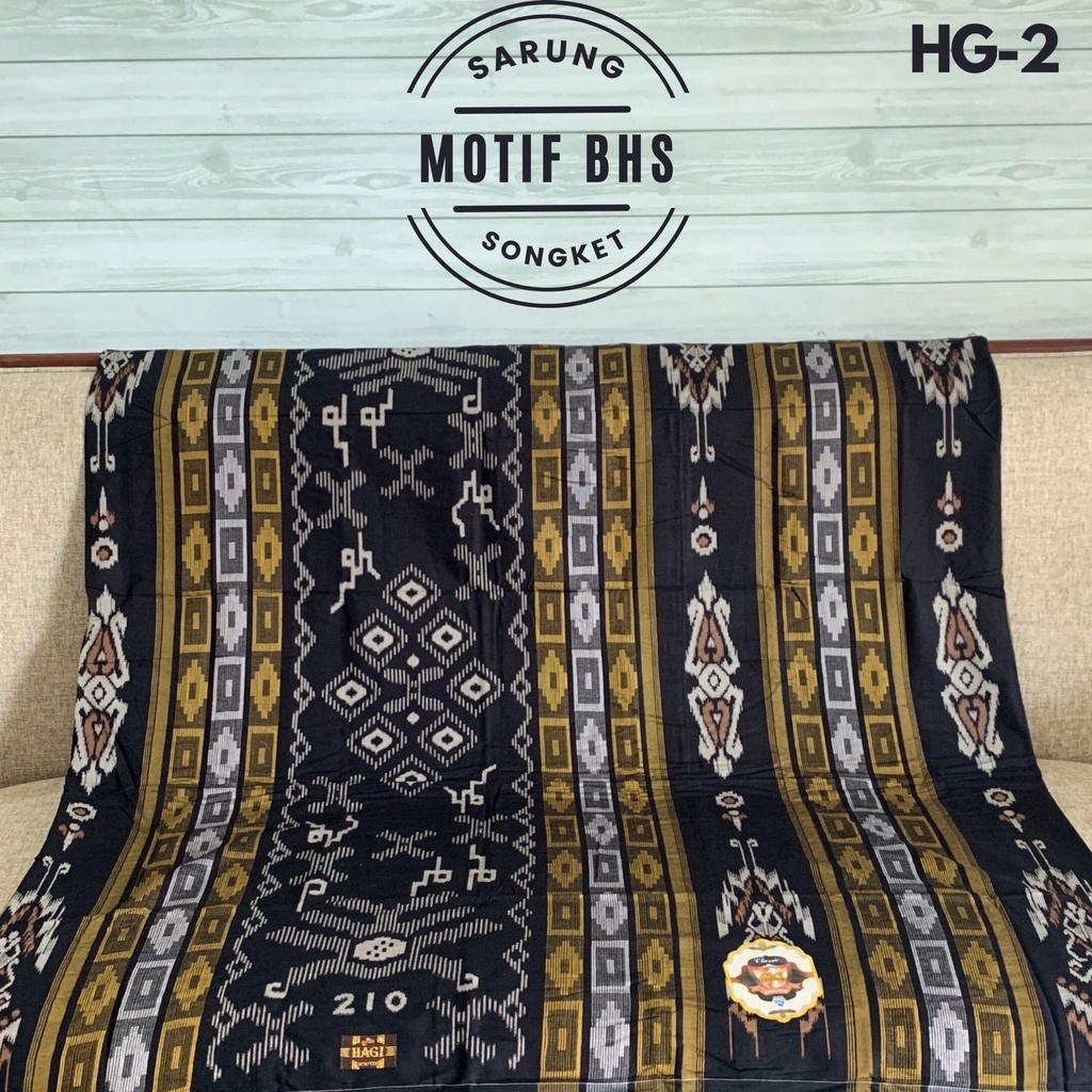 Sarung Songket Hagi Motif BHS