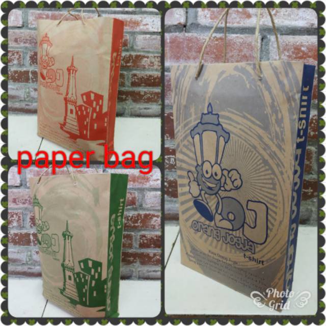 

AF36 tas kertas / paper bag khas jogja