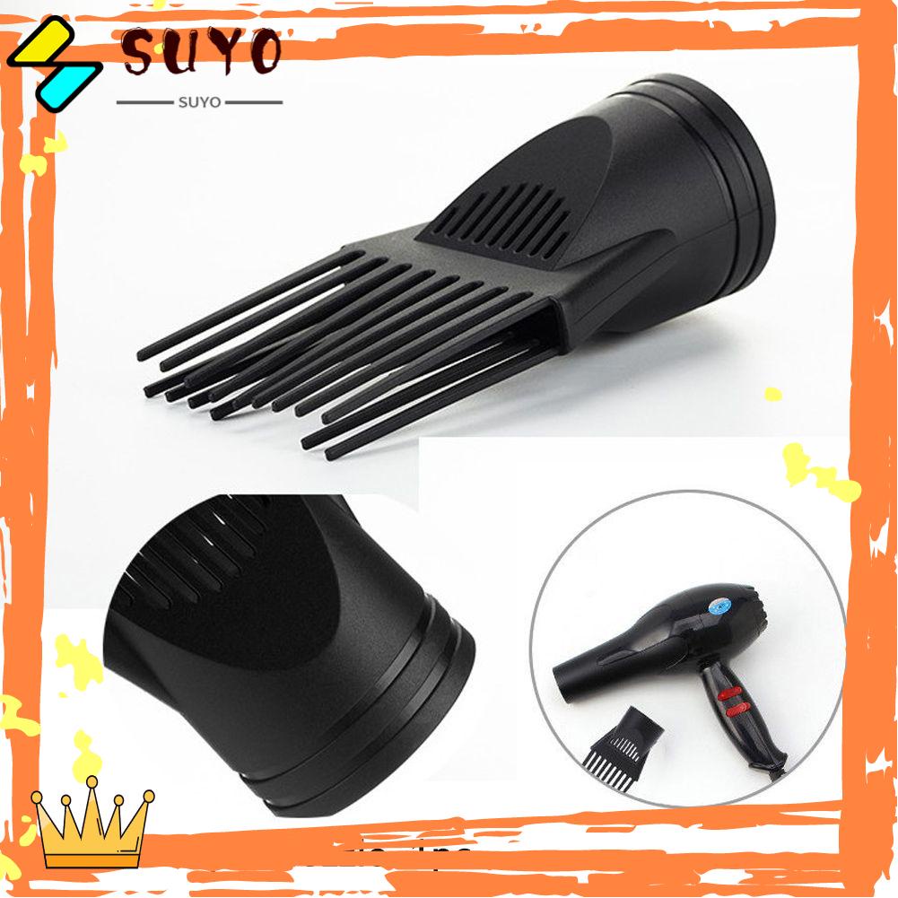 Suyo Nozzle Pengering Rambut Sisir Nozzle Angin Makeup Salon Berkualitas Tinggi
