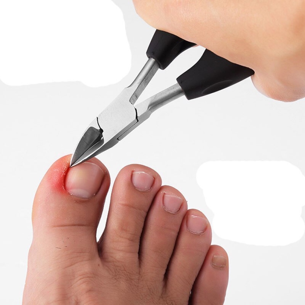 Gunting Kuku Miring Anti Cantengan Stainless Steel Jempol Kaki Toe Nail Clipper