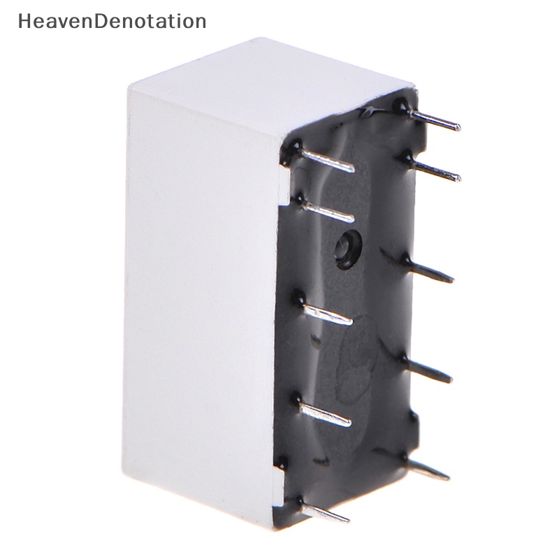 [HeavenDenotation] 5v coil bistable latching relay DPDT 30VDC 2A 1A 125VAC HFD2/005-S-L2-D realy HDV