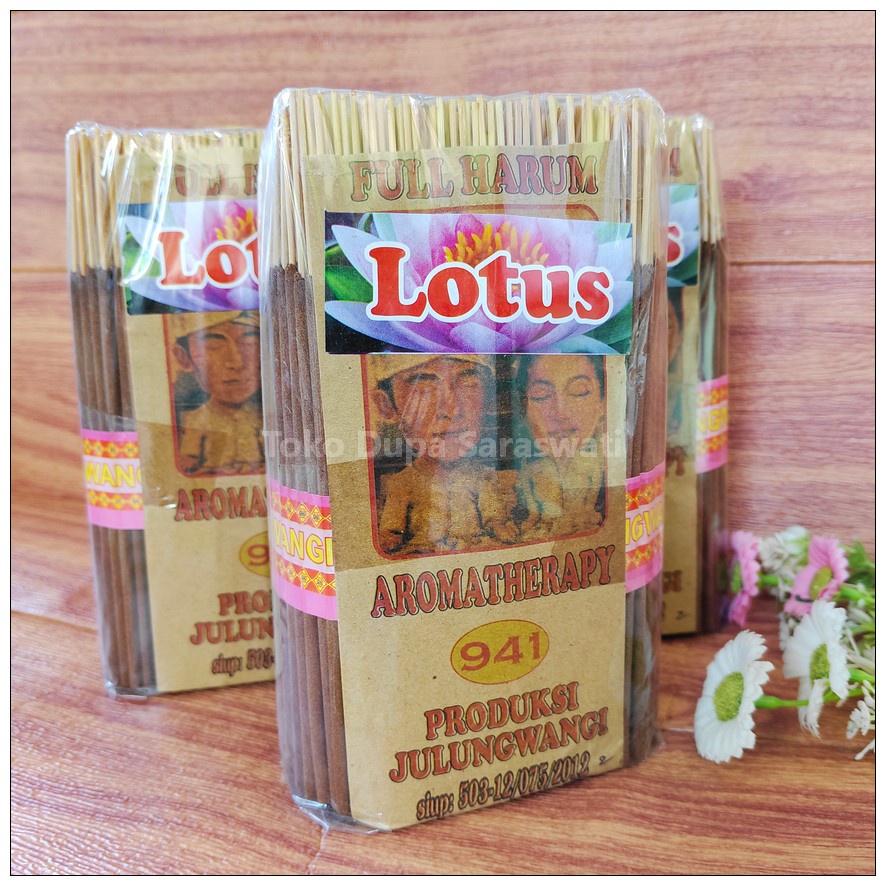 Hio Dupa Wangi Aromaterapi Lotus Mini Isi 200 Stik