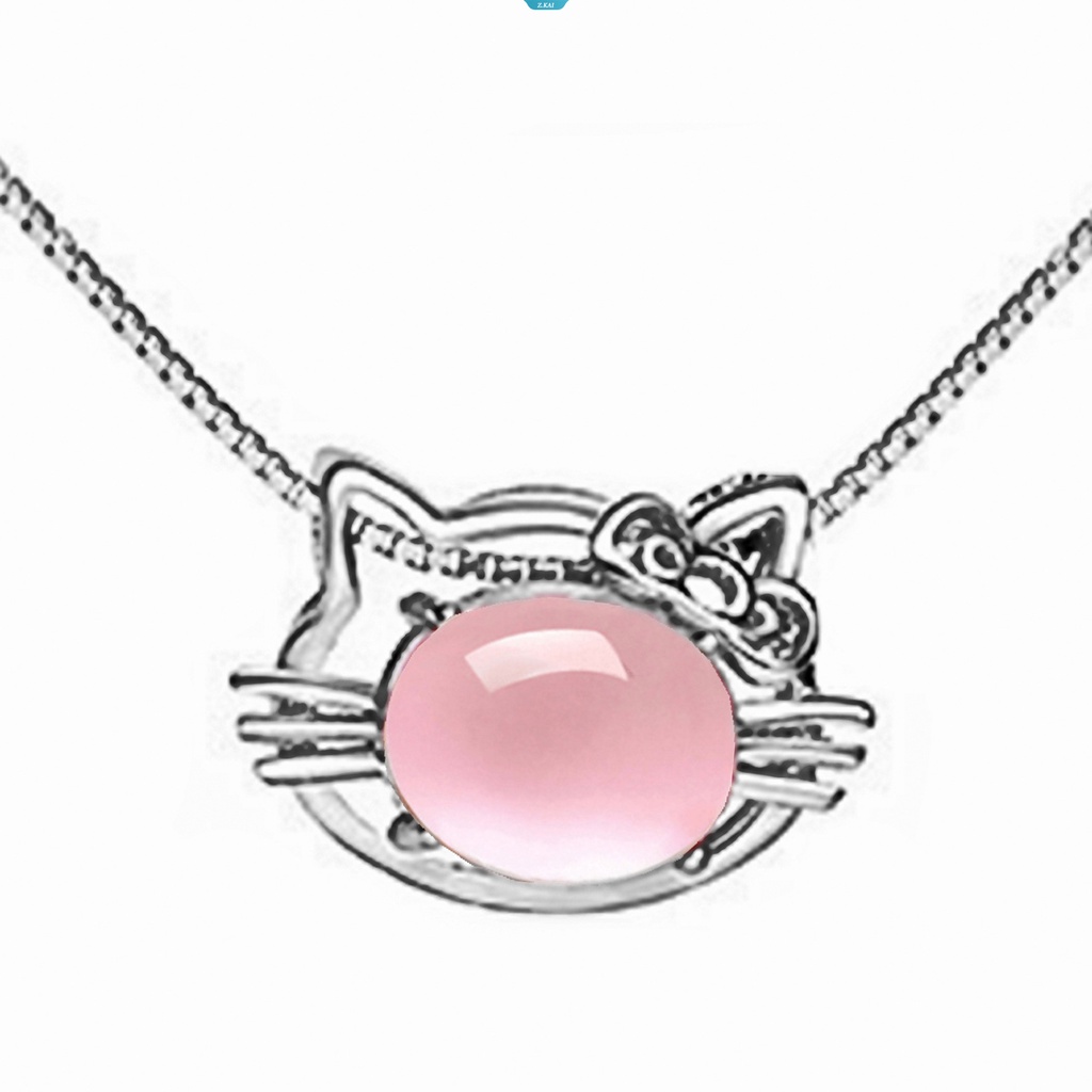 Hellokitty Sanrio Kawali Kalung Liontin Pink Berlian Ornamen Serbaguna Trend Ins Anime Teman Hadiah Ulang Tahun Mainan Untuk Anak Perempuan [ZK]