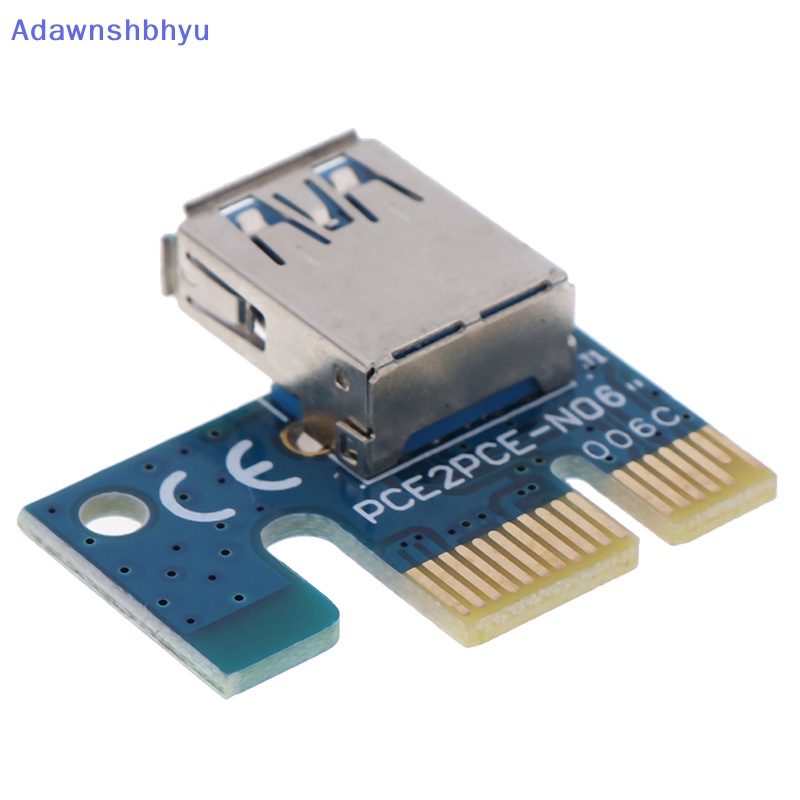 Adhyu USB 3.0 PCI-E 1X Ke 16X Kabel Ekstensi Tambang PCI-E Dipanjangkan Line Card Adapter ID