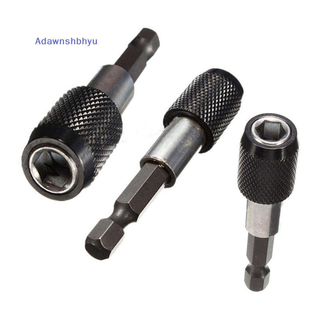Adhyu 1per4 "60mm Hex Shank Magnetic Quick Release Mata Obeng Drill Holder Tools ID