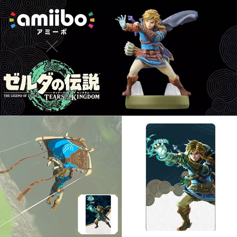 Switch Amiibo Cards Zelda: Tears of The Kingdom Switch NFC Kartu Game Zelda Amiibo Card 1PCS