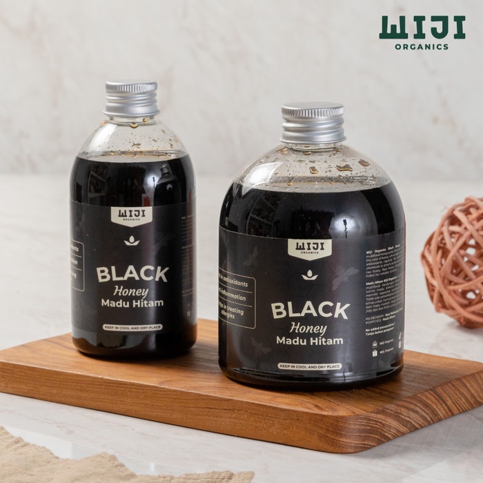 

Black Honey | Madu Hitam Pahit Murni Alami Premium Natural Organik - 350 gram