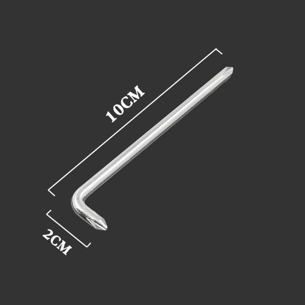 POPULAR Populer 3PCS /Set Obeng Set Portable PH0 PH1 PH2 Lengan Pendek Untuk Fender Narrow Space Tipe L