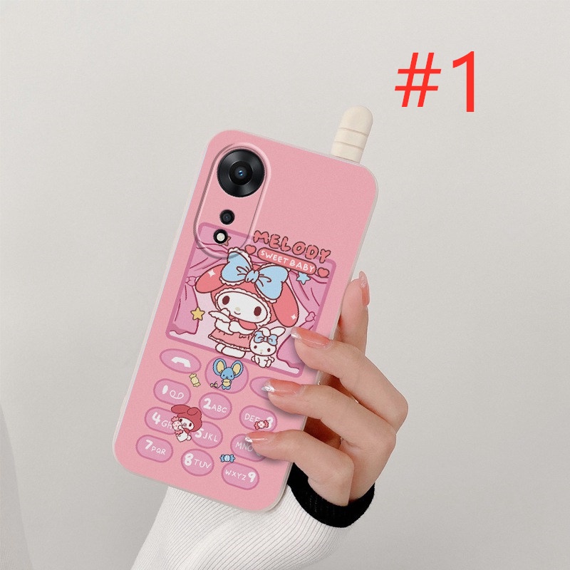 【Phone Style】Kuromi Melody Soft Case HP OPPO A3S C1 A15 A15S A35 2021 A53 A33 A31 A5 A9 2020 F1S F9 Pro F11 A7 A5S A12 A11K A57 A39 A83 A91 A36 A76 A96 A74 A95 A52 A92 A54 A93 A94