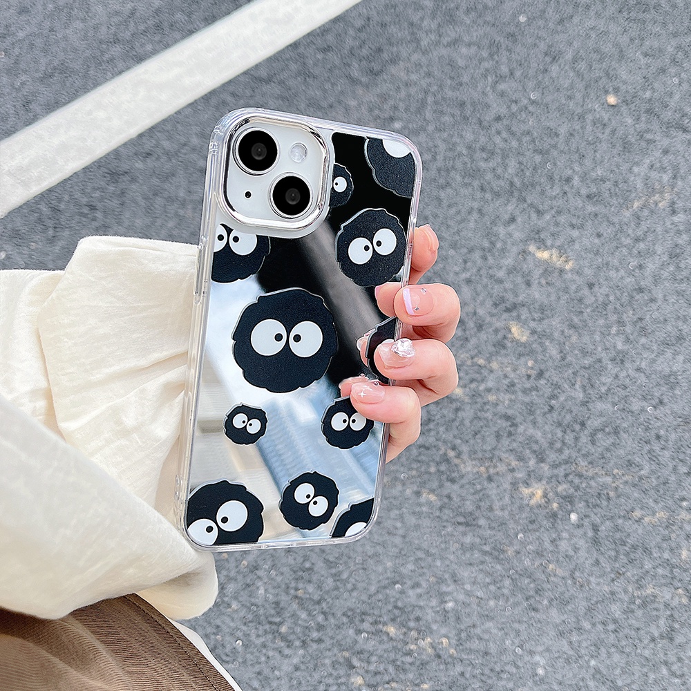 Case IPhone Lapis E Fairydust Lucu Kompatibel Untuk Iphone11 Casing Cermin Makeup14 Pro Max Ip13 Pro Max Iphone12 IPhone 11pro Max Back Cover Shell