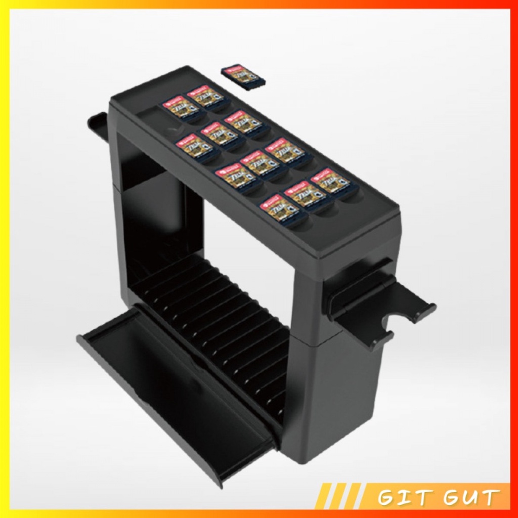 Rak Rack Storage Tempat Penyimpanan Holder Nintendo Switch V1 V2 OLED