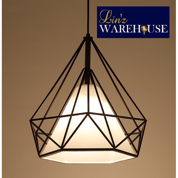 SALE Lampu gantung cafe SCANDINAVIAN PRISMA pendant light ON Termurah