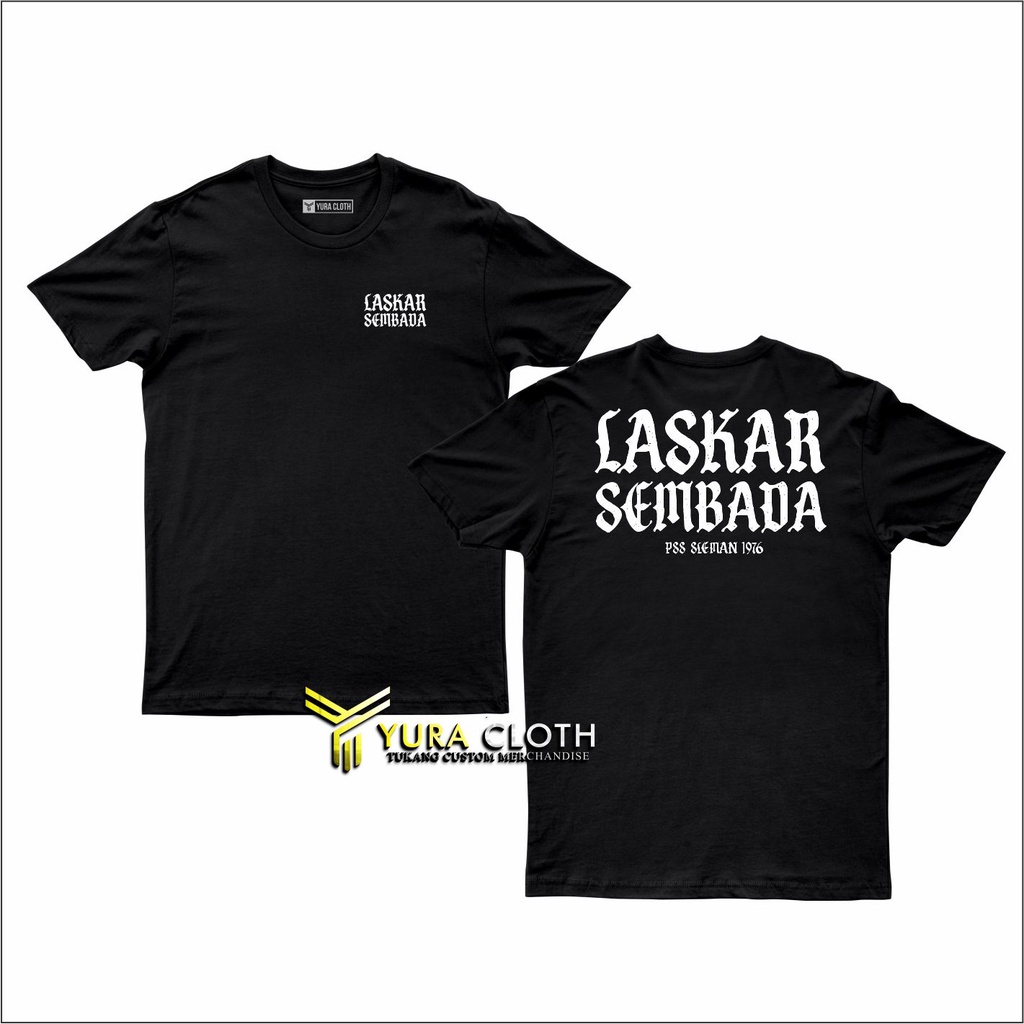 Kaos Pria Distro LASKAR SEMBADA PSS SLEMAN 1976