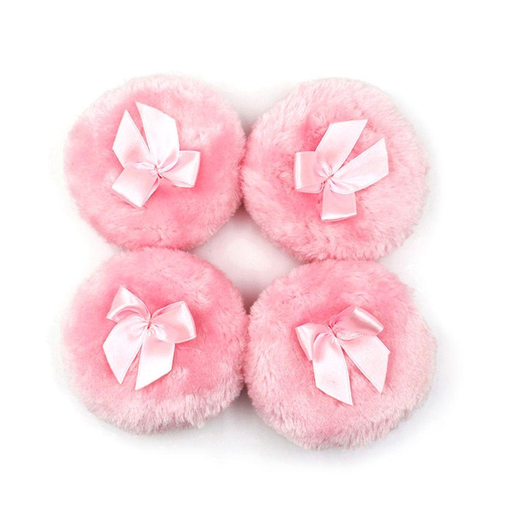 R-FLOWER Fluffy Powder Puff Reusable Cosmetic Woman Air Cushion/Tempat Bedak Kosmetik